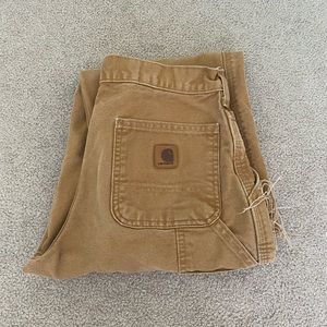 Carhartt brown carpenter pants